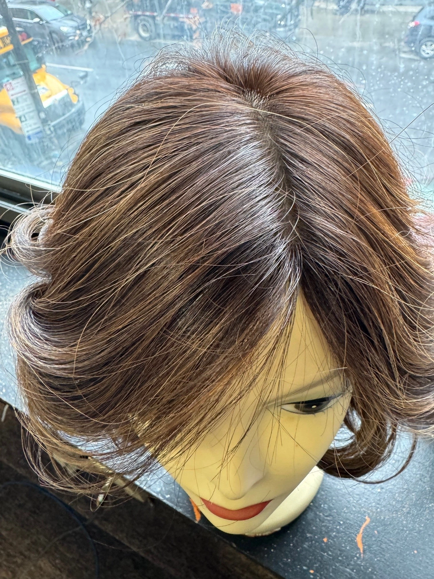 100% VIRGIN EUROPEAN HUMAN HAIR BROWN WITH HIGHLIGHTS 8LLYR-004