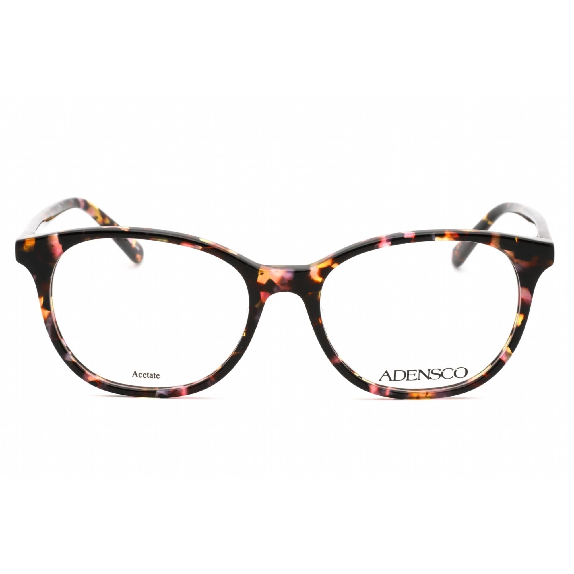 Adensco Women's Eyeglasses - Pink Havana Cat Eye Plastic Frame | AD 231 00B0 00