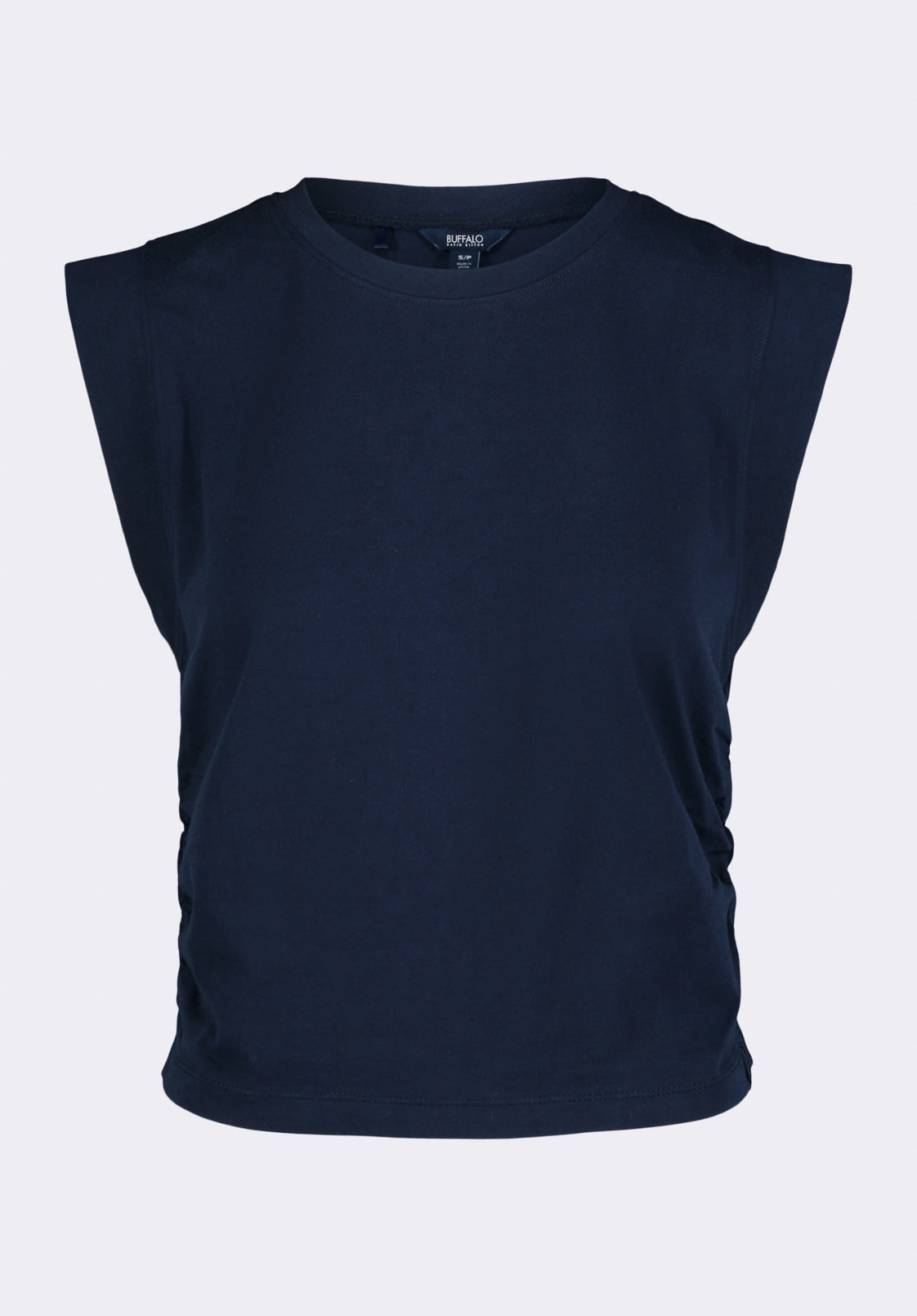 Alanis Women's Sleeveless Top, Navy - KT0206P