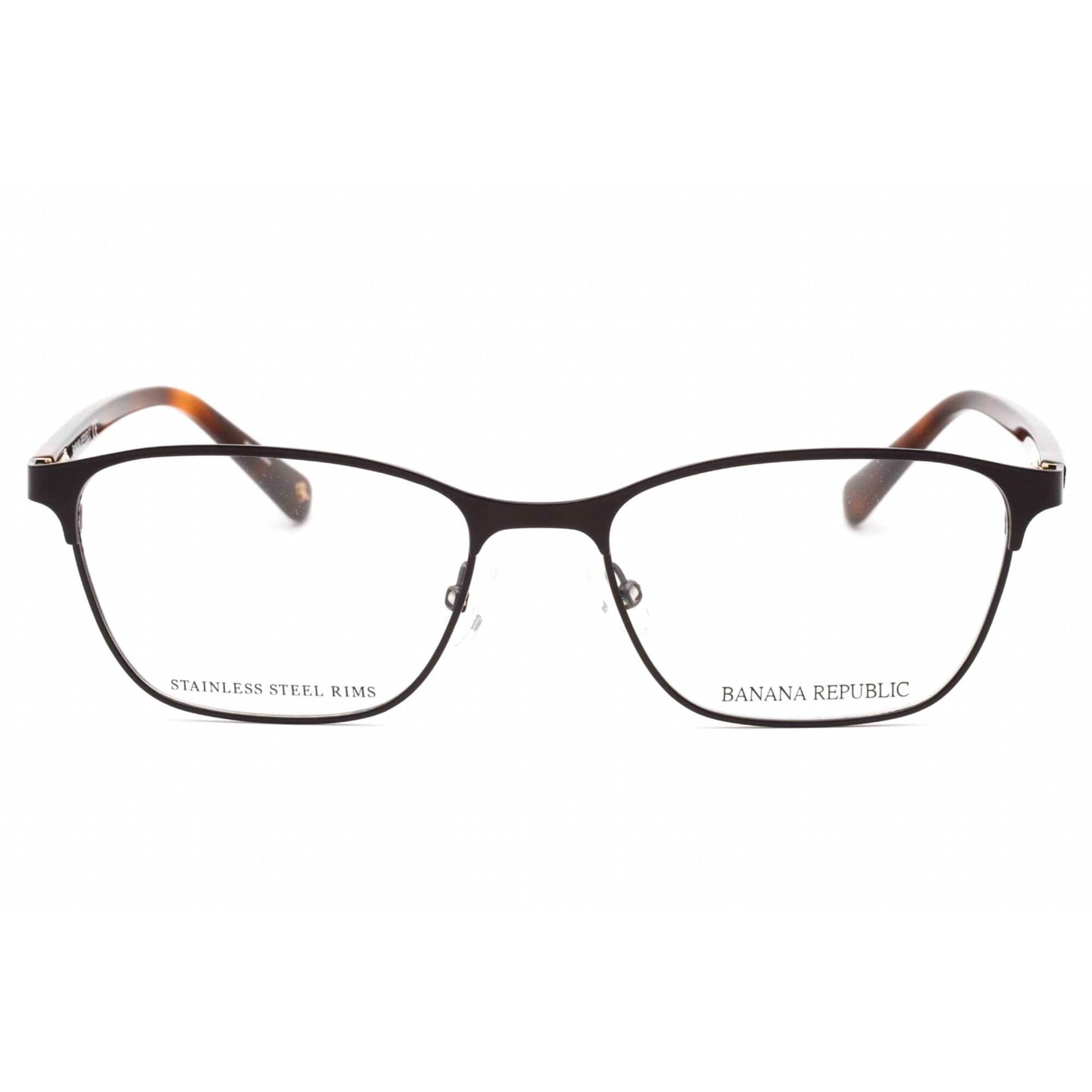 Banana Republic Women's Eyeglasses - Violet Rectangular Metal Frame | CAMILA 0B3V 00