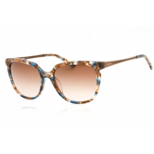 Bebe Women's Sunglasses - Topaz Full Rim Rectangular Fixed Nose Pads | BB7205 200