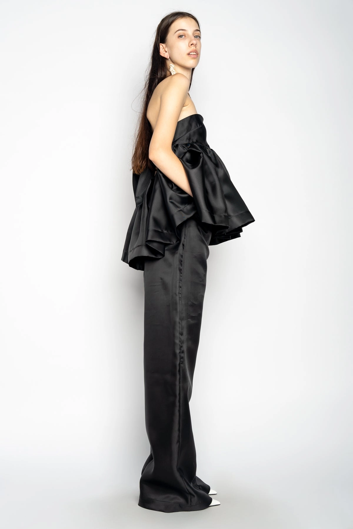 BLACK BOYFRIEND TROUSERS