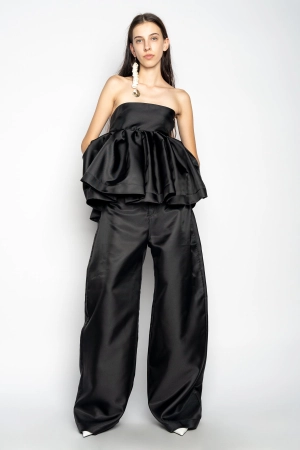 BLACK BOYFRIEND TROUSERS