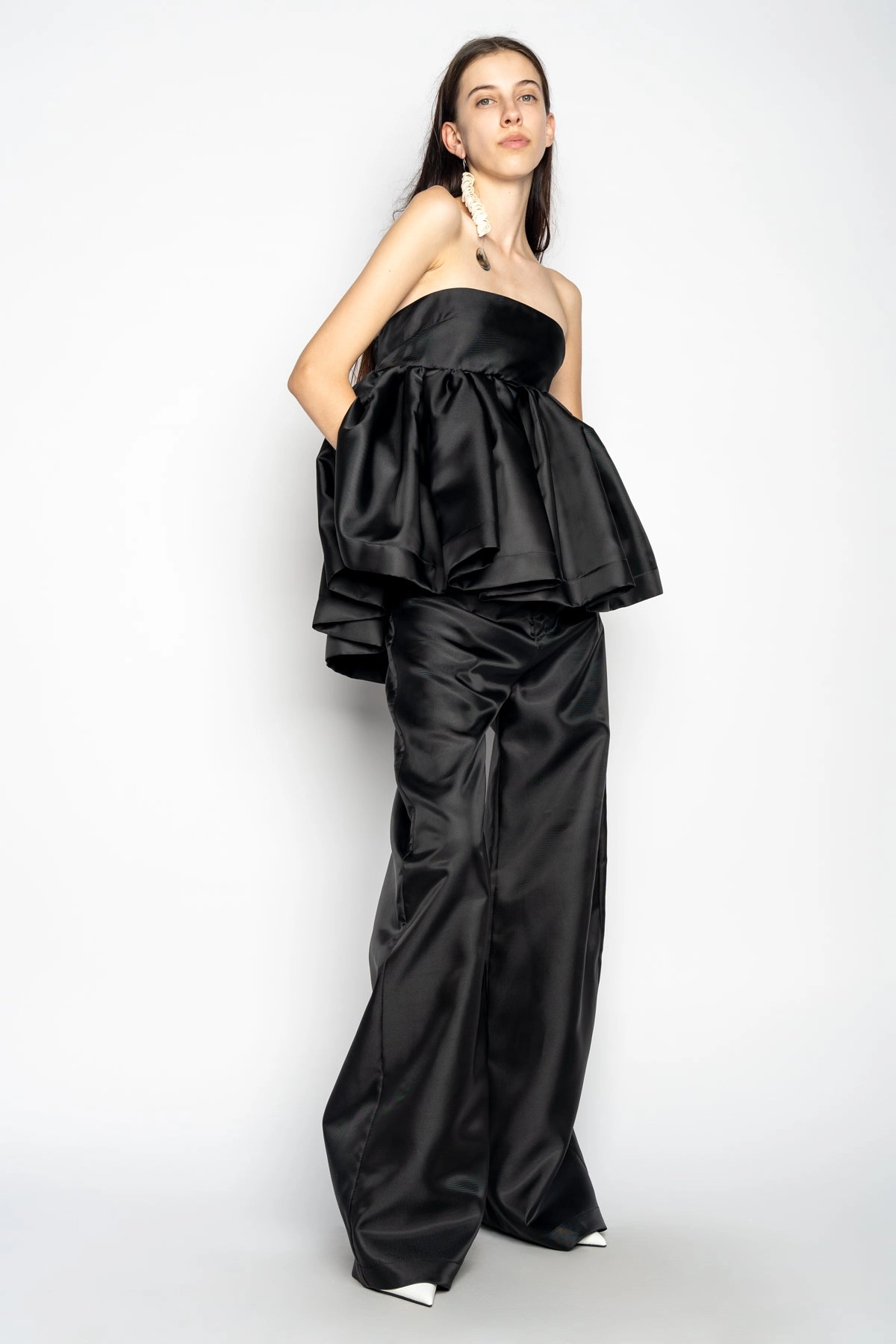 BLACK BOYFRIEND TROUSERS