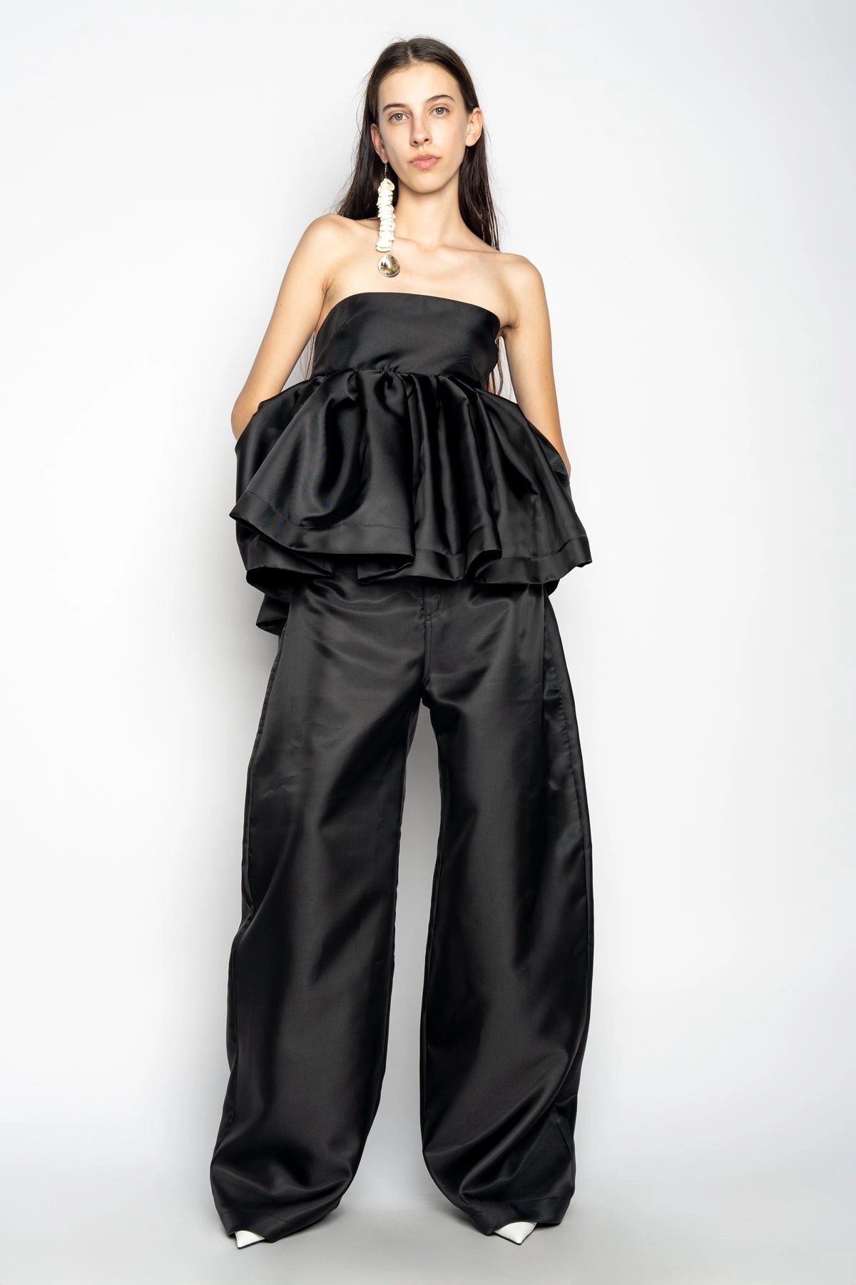 BLACK BOYFRIEND TROUSERS