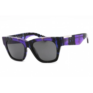 Burberry Women's Sunglasses - Check Violet Plastic Square Frame | 0BE4424 411387