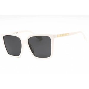 Burberry Women's Sunglasses - Ivory Plastic Square Full Rim Frame | 0BE4411D 410087