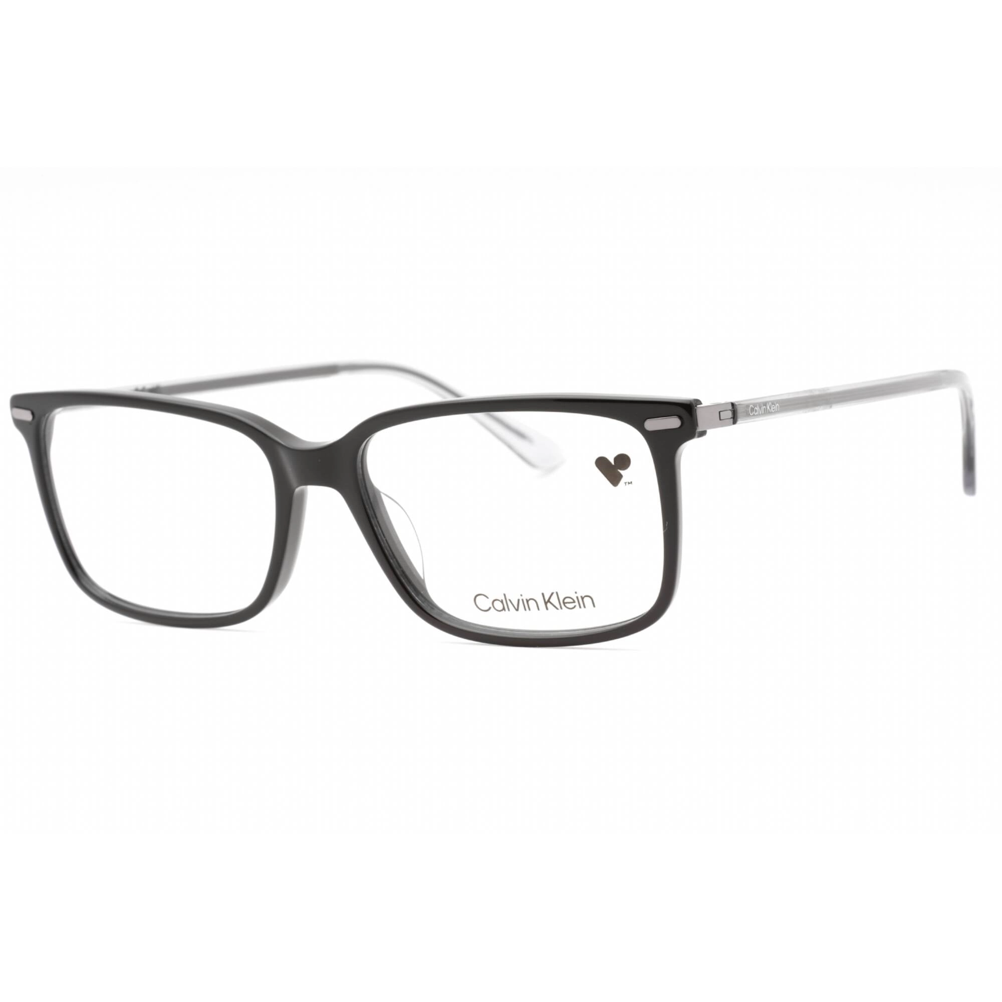 Calvin Klein Men's Eyeglasses - Black Plastic Rectangular Full Rim Frame | CK22542 001