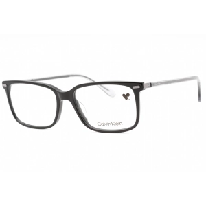 Calvin Klein Men's Eyeglasses - Black Plastic Rectangular Full Rim Frame | CK22542 001