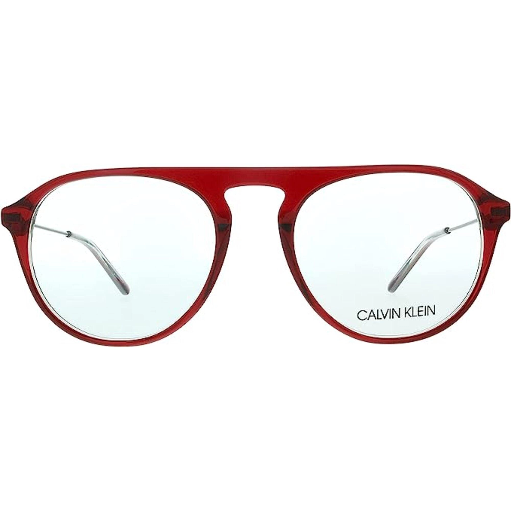 Calvin Klein Men's Eyeglasses - Crystal Oxblood/Grey Frame | CALVIN KLEIN CK20703 617
