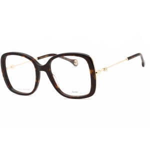 Carolina Herrera Women's Eyeglasses - Havana Plastic Butterfly Frame | CH 0022 0086 00