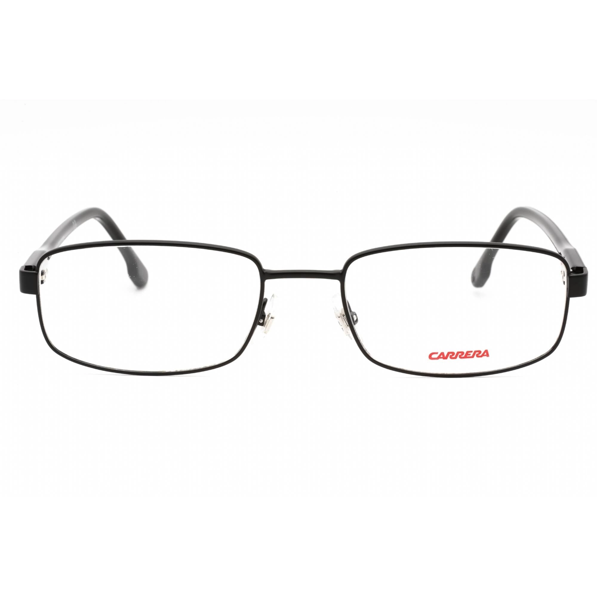 Carrera Men's Eyeglasses - Matte Black Metal Rectangular Frame | CARRERA 264 0003 00