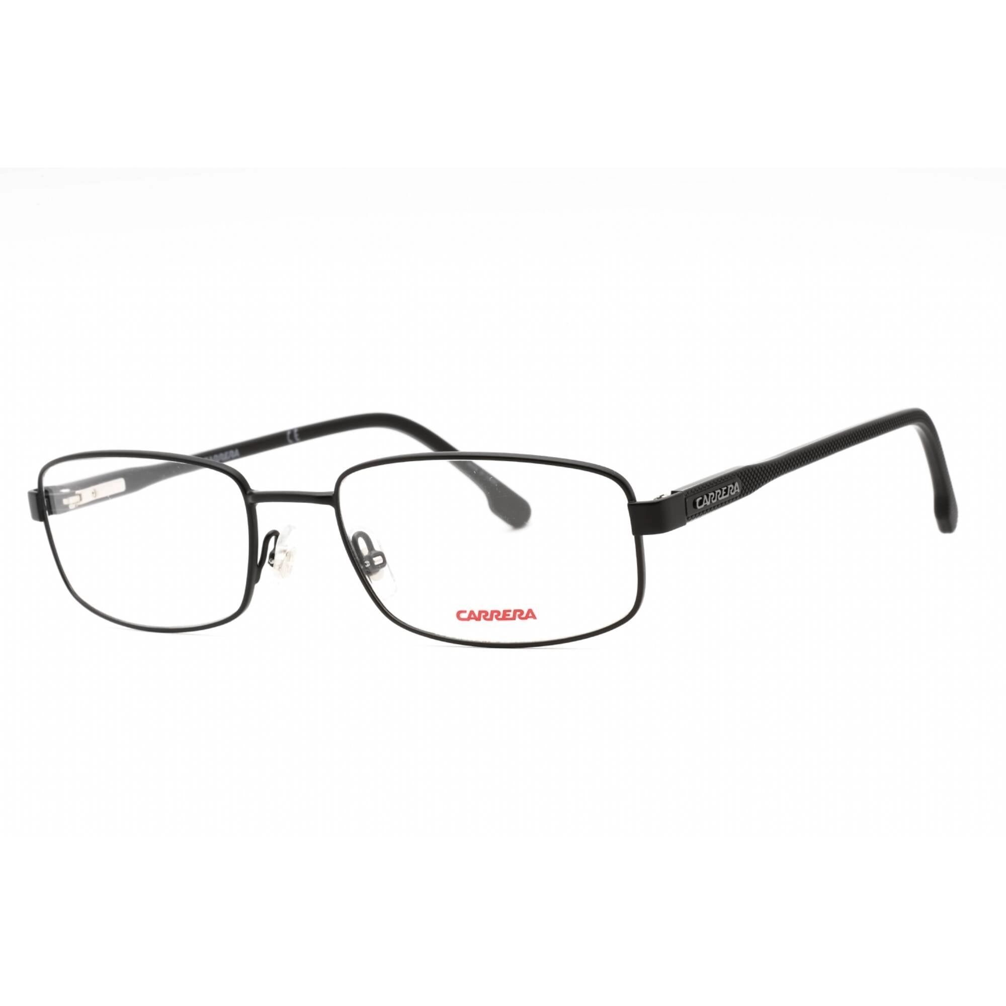 Carrera Men's Eyeglasses - Matte Black Metal Rectangular Frame | CARRERA 264 0003 00