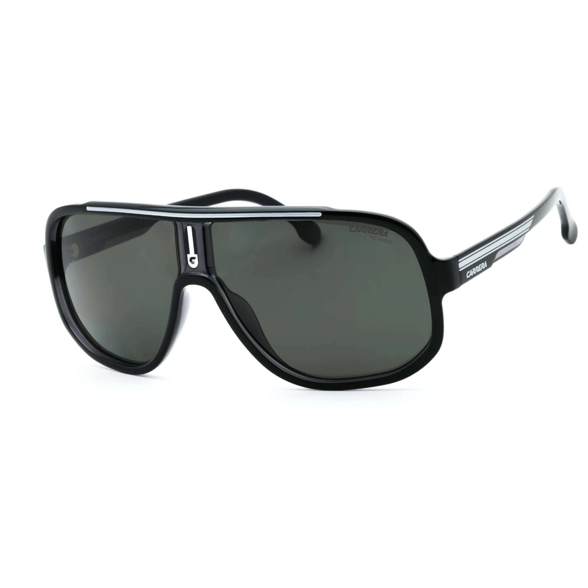 Carrera Men's Sunglasses - Black Grey Plastic Navigator Frame | CARRERA 1058/S 008A M9