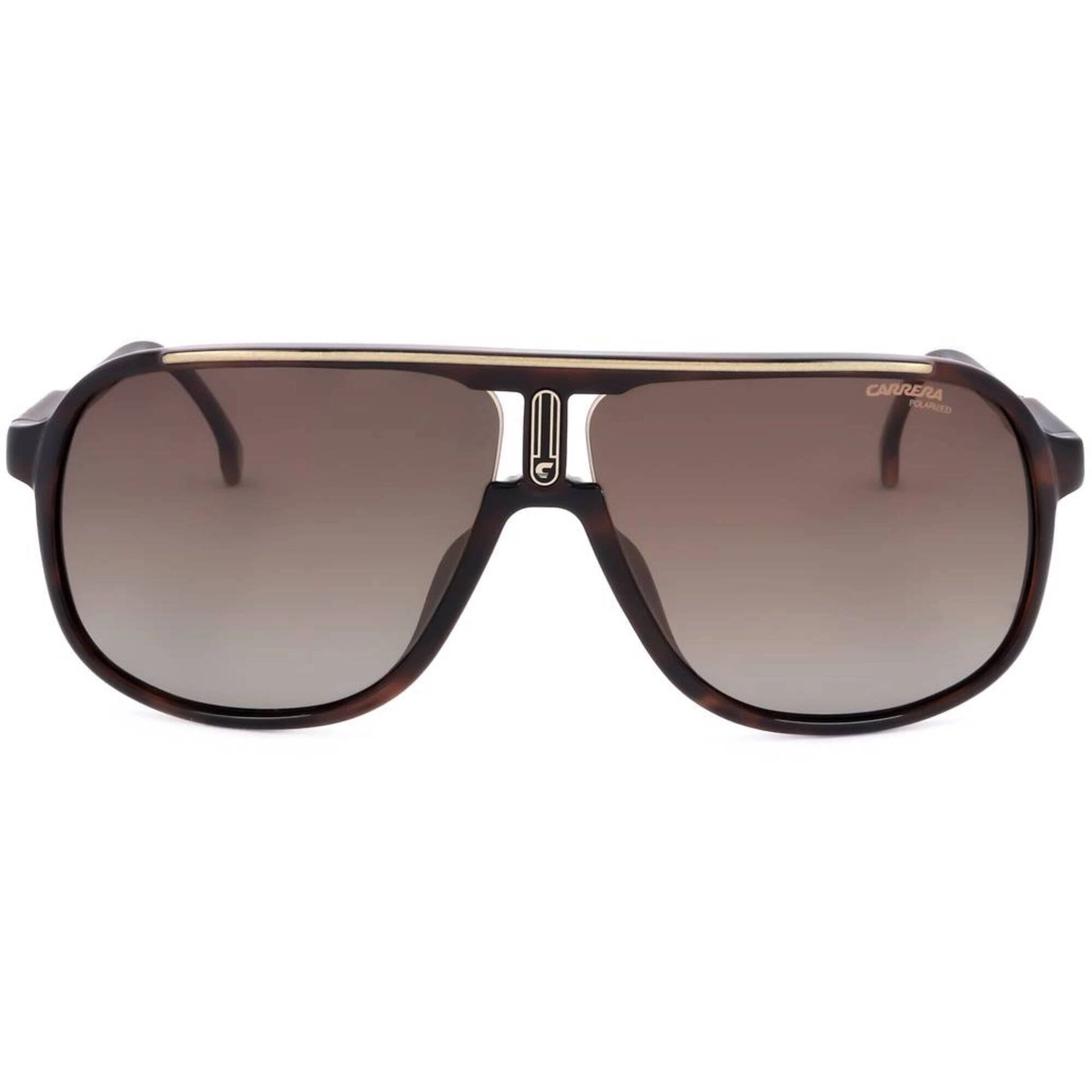 Carrera Men's Sunglasses - Havana Acetate Fixed Nose Pads Full Rim Frame | 1047/S 86