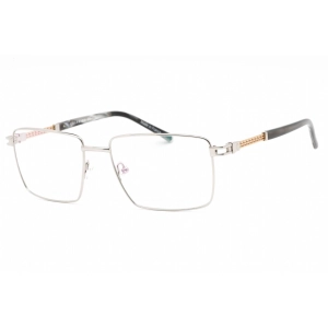Charriol Men's Eyeglasses - Shiny Silver/Gold Rectangular Metal Frame | PC75093 C02