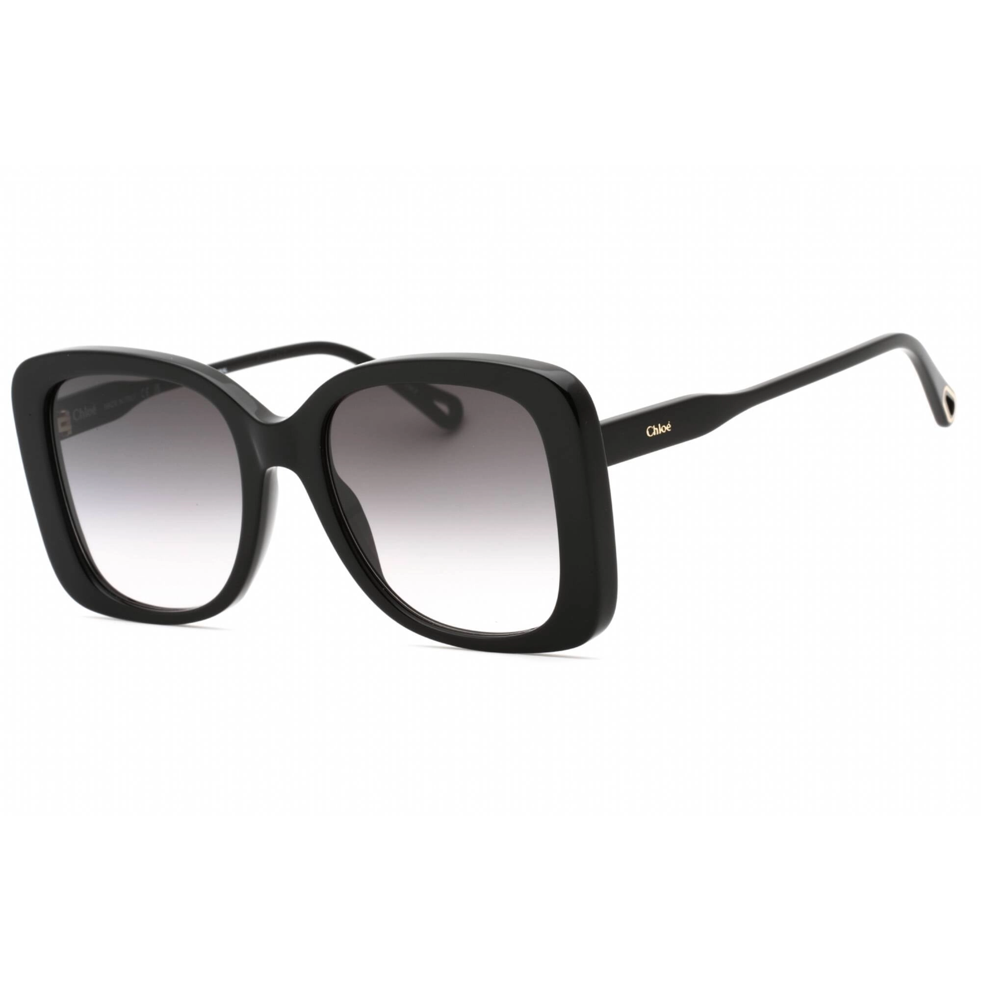 Chloe Women's Sunglasses - Black Butterfly Full Rim Plastic Frame | CH0125S 001