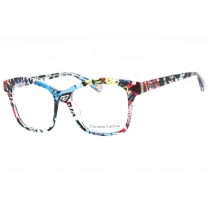 Christian Lacroix Women's Eyeglasses - Blue Plastic Cat Eye Frame | CL1076 659