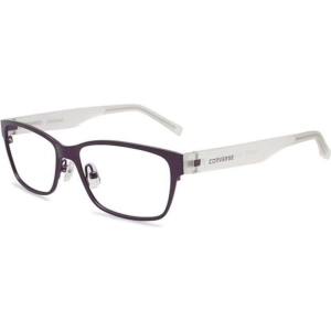 Converse Women's Eyeglasses - Purple Metal Rectangular Frame | CONVERSE SHUTTER PUR
