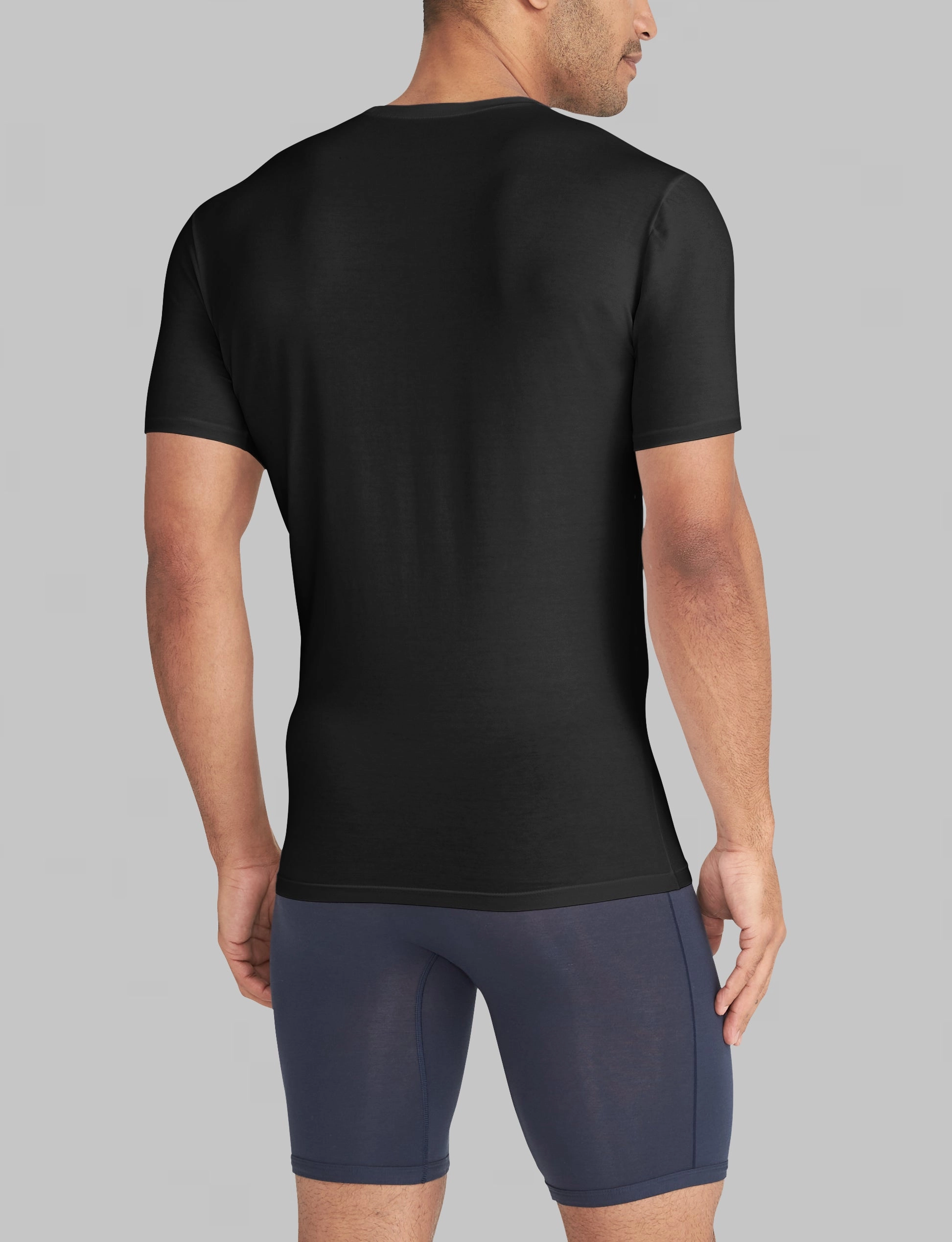Cool Cotton Crew Neck Stay-Tucked Undershirt (6-Pack)