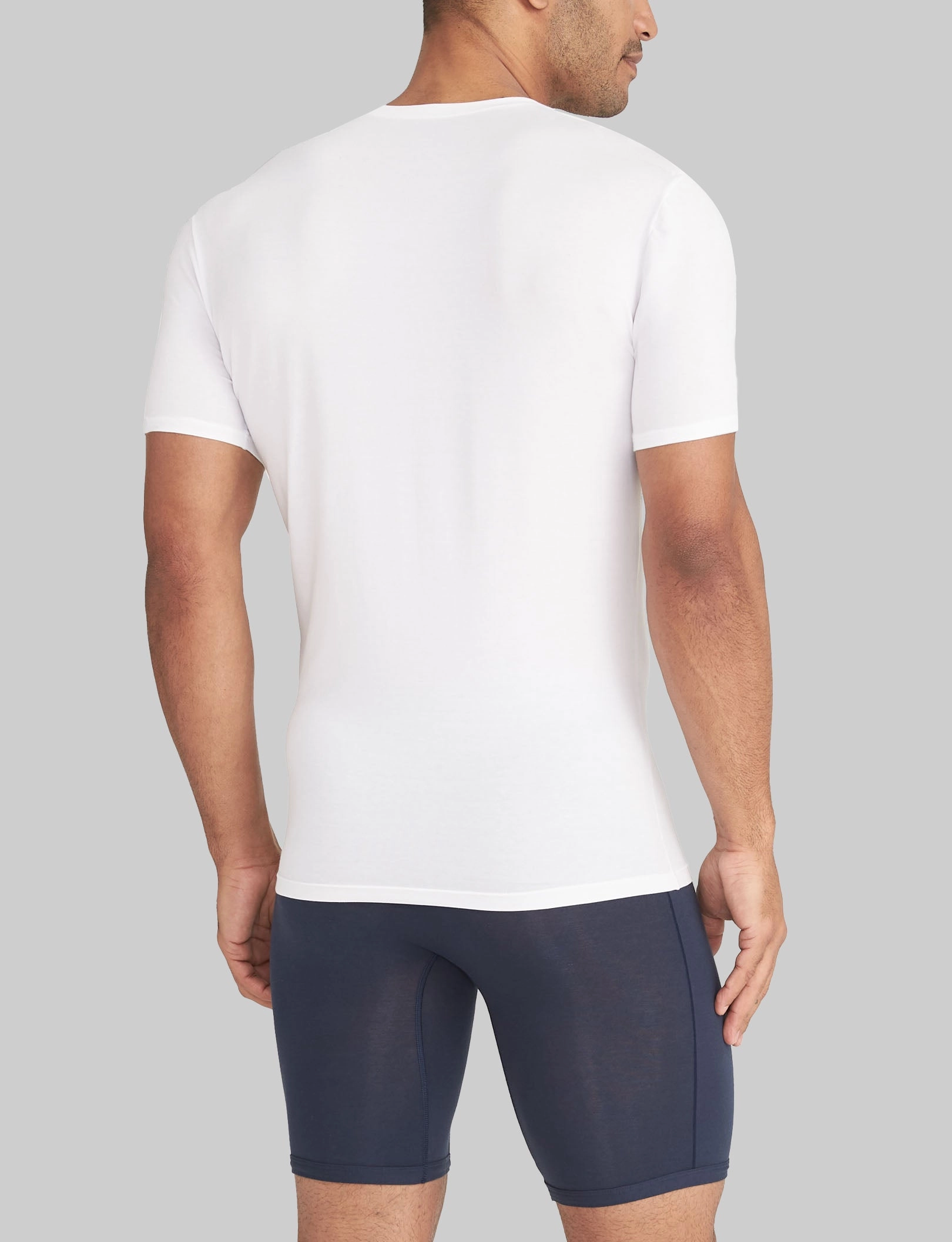 Cool Cotton Crew Neck Stay-Tucked Undershirt (6-Pack)