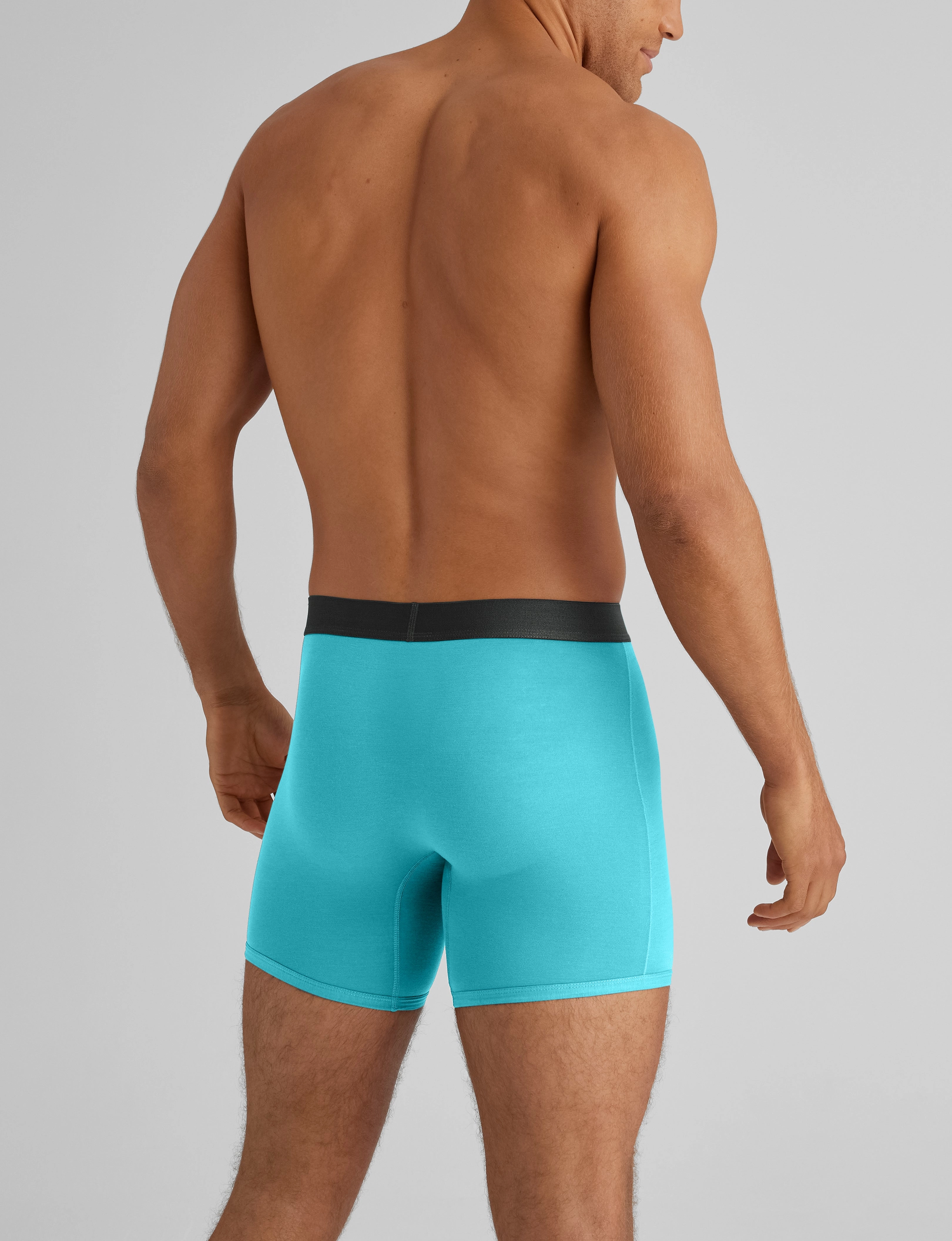 Cool Cotton Mid-Length Boxer Brief 6" (3-Pack)