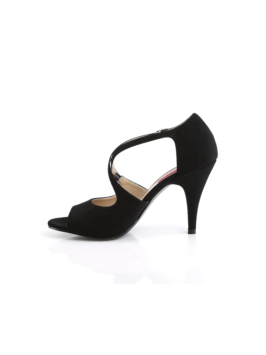 Criss Cross Strap Open Toe Heels