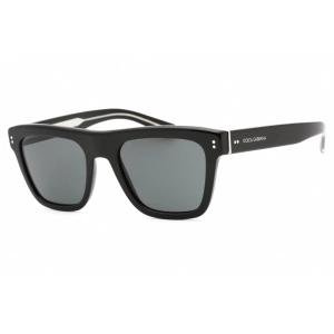 Dolce & Gabbana Men's Sunglasses - Black Plastic Square Shape Frame | 0DG4420 501/87