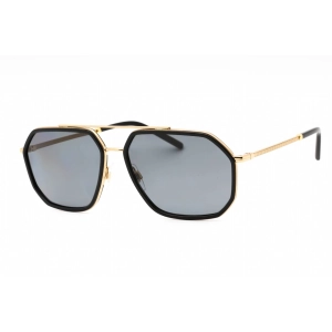 Dolce & Gabbana Men's Sunglasses - Gold Metal Pilot Full Rim Frame | 0DG2285 02/81