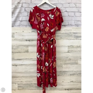 Dress Casual Maxi By Ann Taylor In Red, Size: S