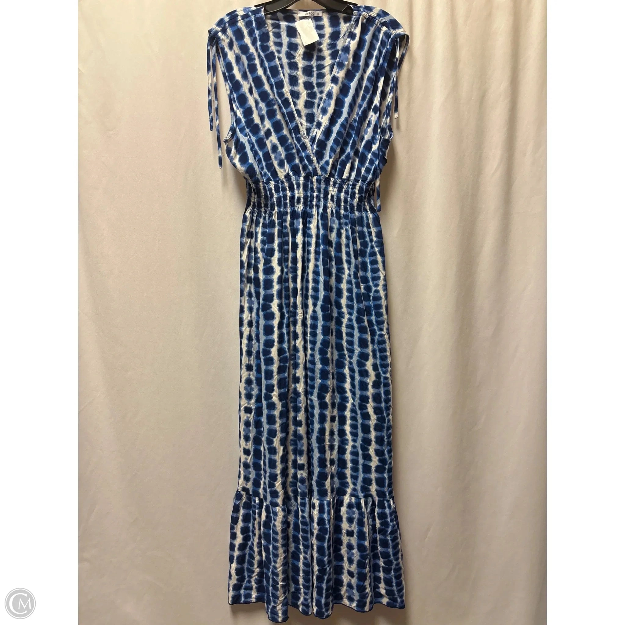 Dress Casual Maxi By Clothes Mentor In Blue, Size: Xl