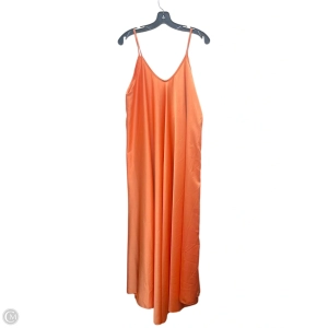 Dress Casual Maxi By Clothes Mentor In Orange, Size: L