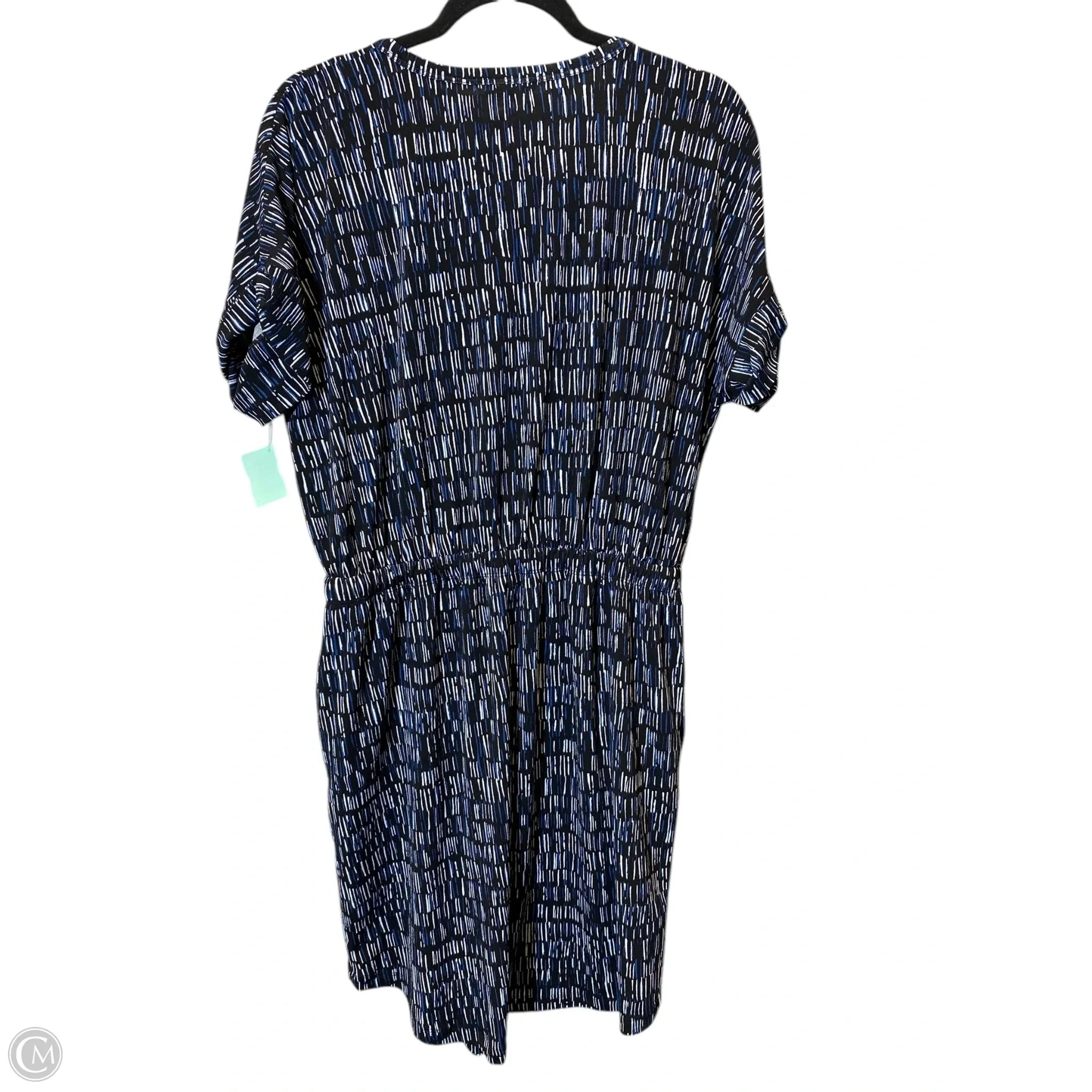 Dress Casual Midi By Banana Republic In Multi-colored, Size: M
