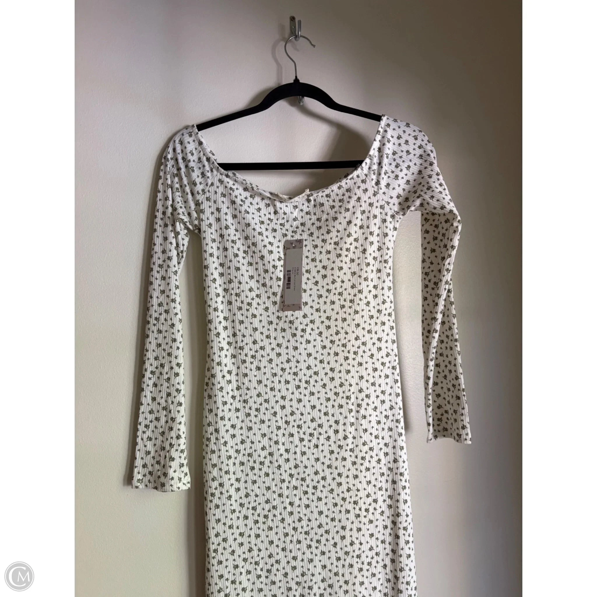 Dress Casual Midi By endless blu In Green, Size: M