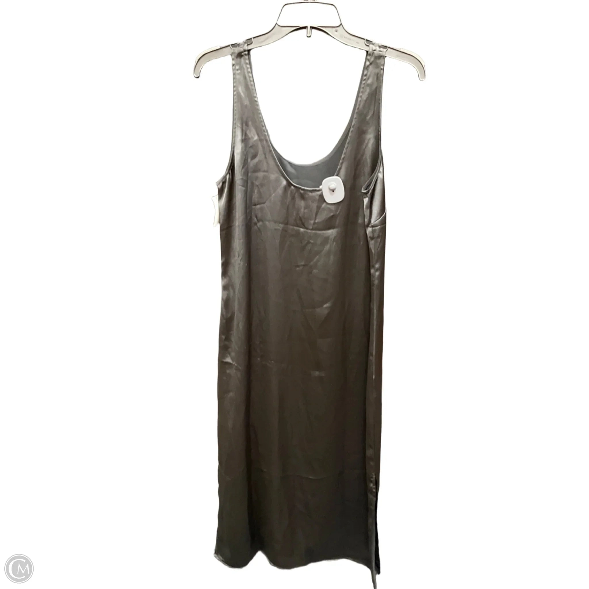 Dress Casual Midi By H&m In Black, Size: S