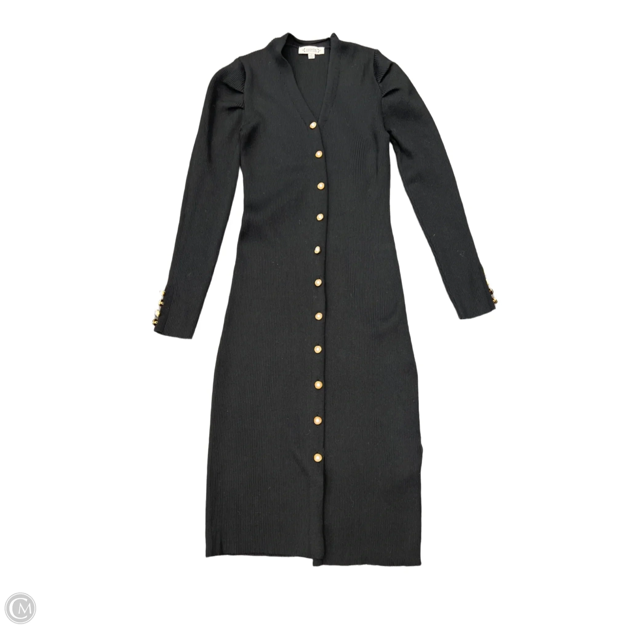 Dress Casual Midi By Nanette By Nanette Lepore In Black, Size: S