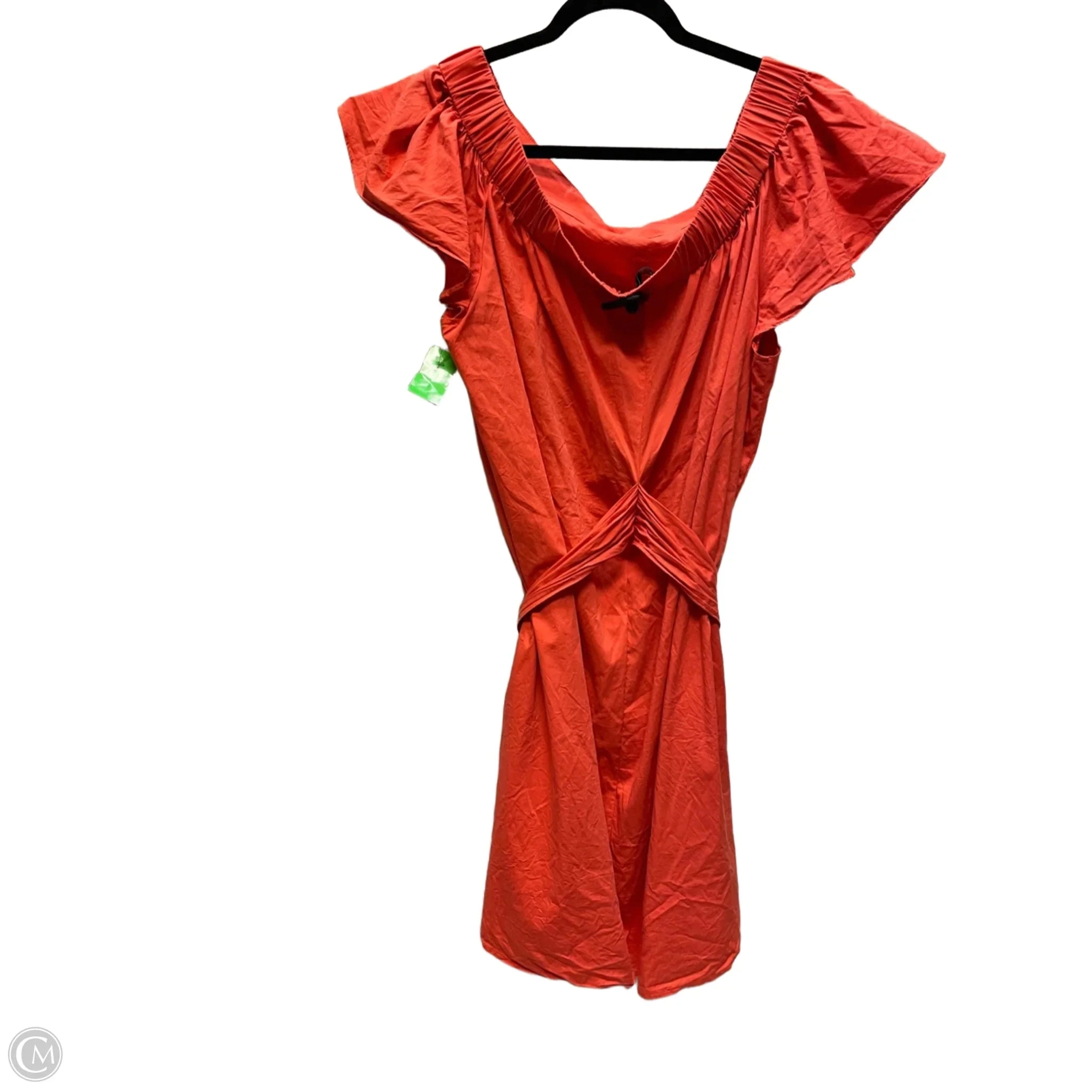 Dress Casual Short By Eloquii In Coral, Size: 1x