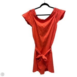 Dress Casual Short By Eloquii In Coral, Size: 1x