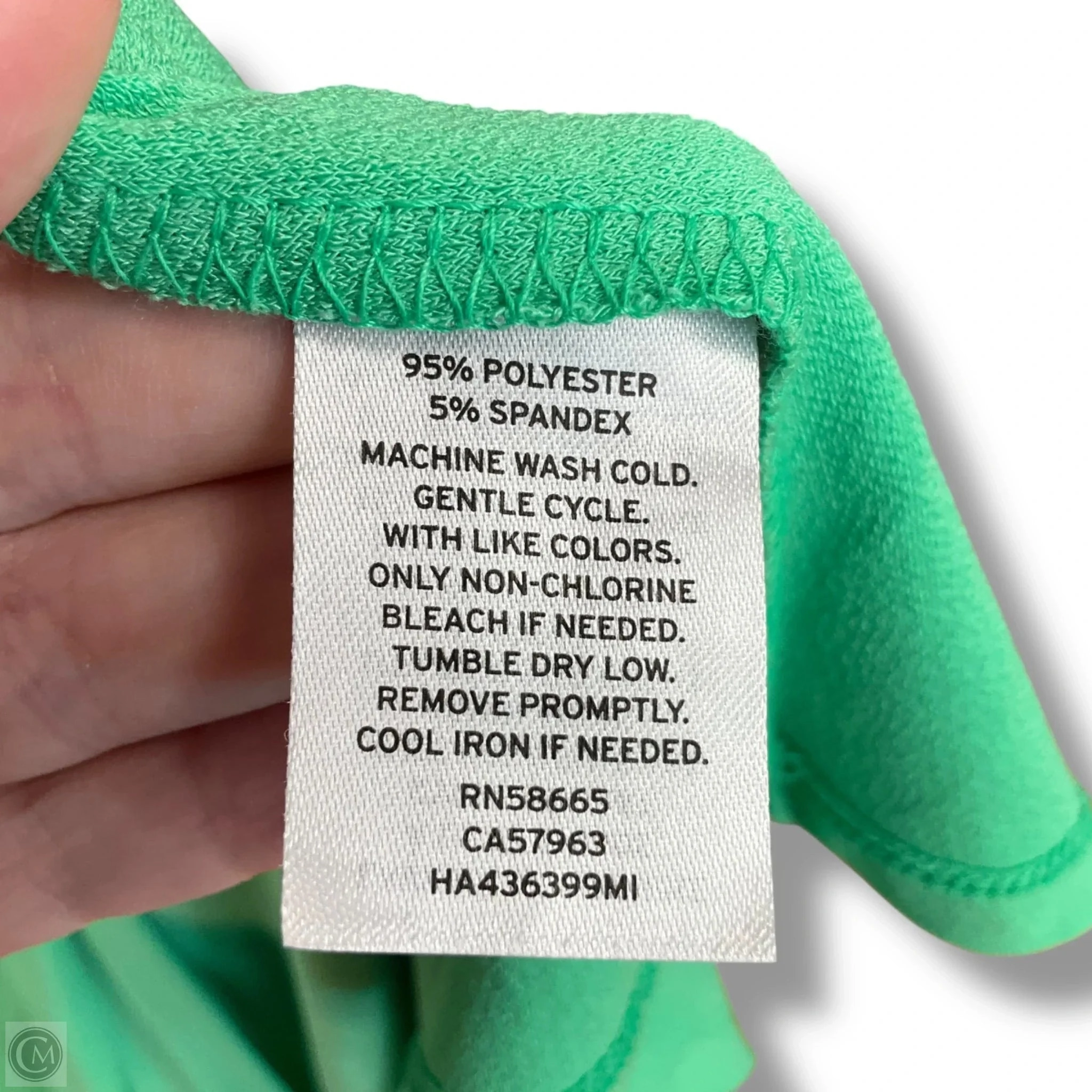 Dress Casual Short By Halogen In Green, Size: M