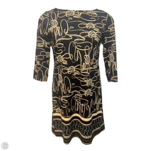 Dress Casual Short By Jude Connally In Black & Gold, Size: M