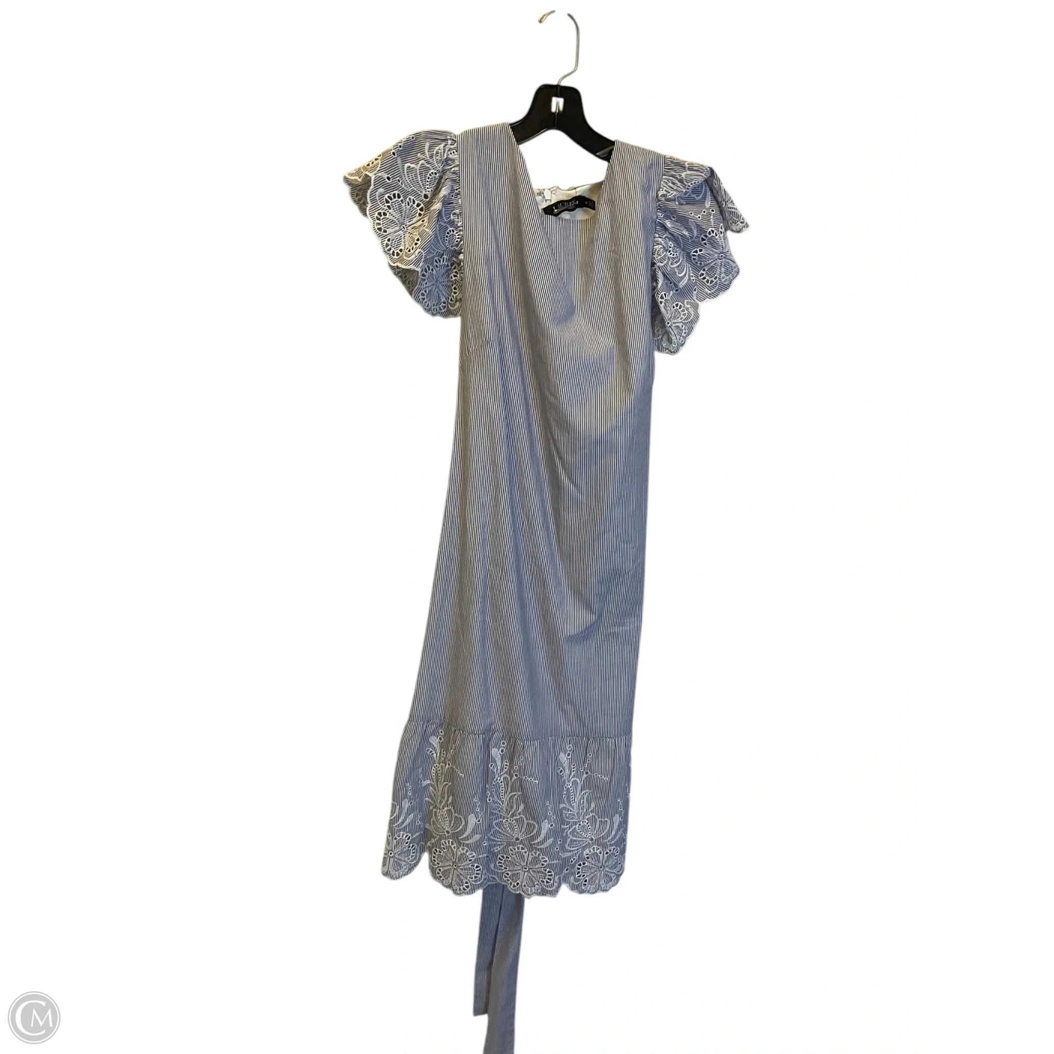 Dress Casual Short By Lauren By Ralph Lauren In Blue, Size: 12