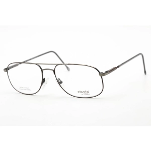 Elasta Men's Eyeglasses - Antique Matte Full Rim Aviator Metal Frame | 7020 0LV8 00