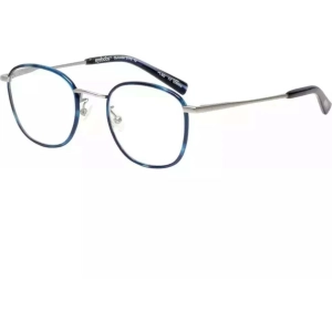 Eyebobs Unisex Reading Glasses - Silver Blue Metal Frame,  1.25 | EYEBOBS 3172 010