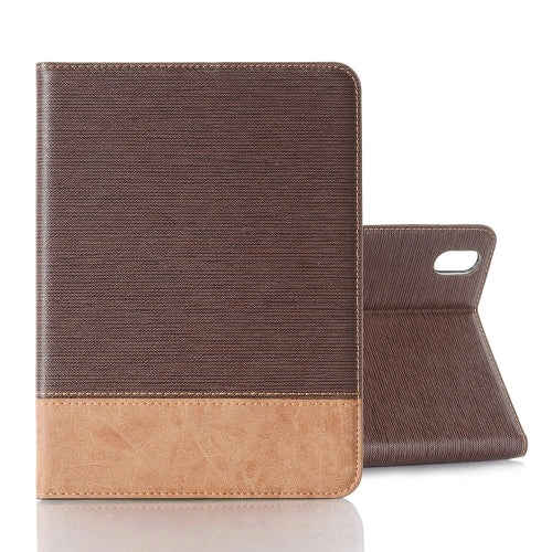 For iPad Mini Cross  Sheepskin Texture Horizontal Flip Leather Tablet Case with Holder