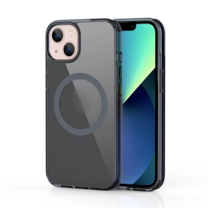 For iPhone 13 Crystal Clear Series MagSafe TPU Magnetic Phone Case