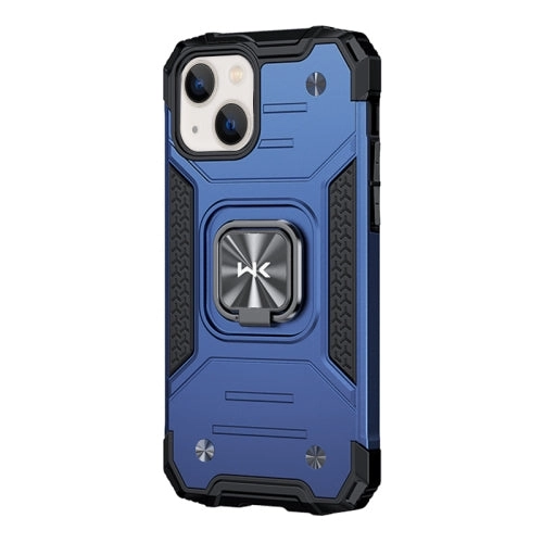 For iPhone 13 Mini Metal Phone Case with Ring Holder