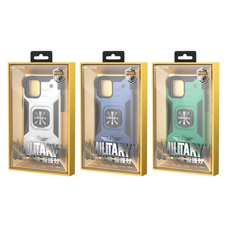 For iPhone 13 Mini Metal Phone Case with Ring Holder