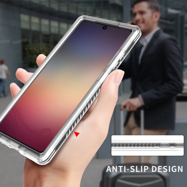 For Samsung Galaxy Note20 C1 2 in 1 Shockproof TPU   PC Protective Case with PET Screen