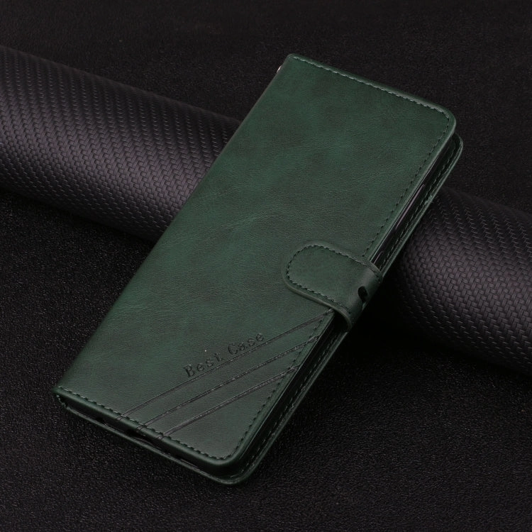 For Xiaomi Mi 11 Stitching Style 2-Color Cow Texture Horizontal Flip PU Leather Case with Holder