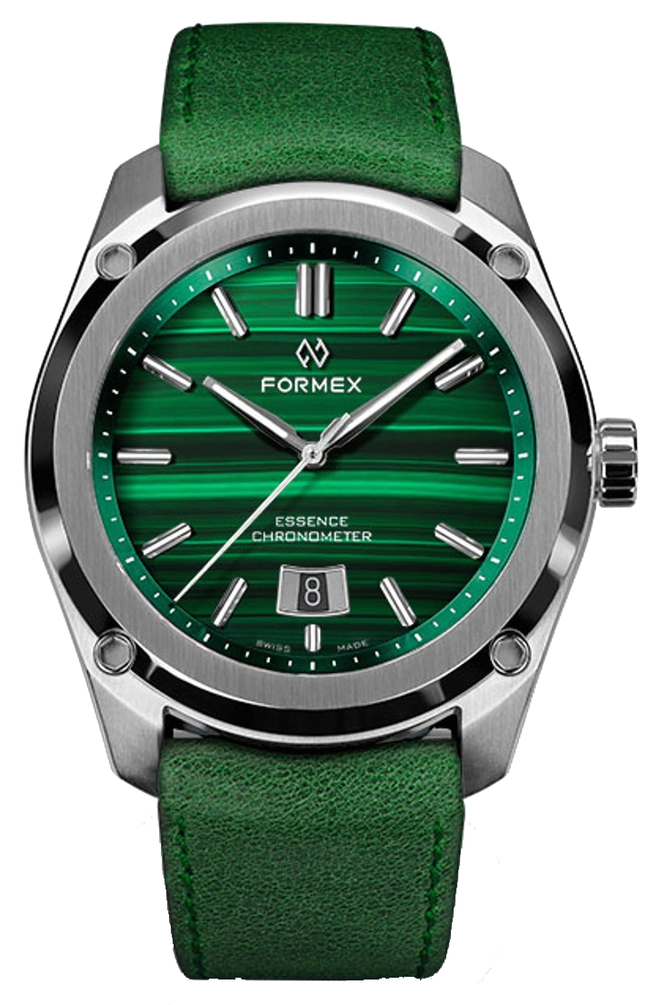 Formex Essence FortyThree Chronometer Malachite Leather